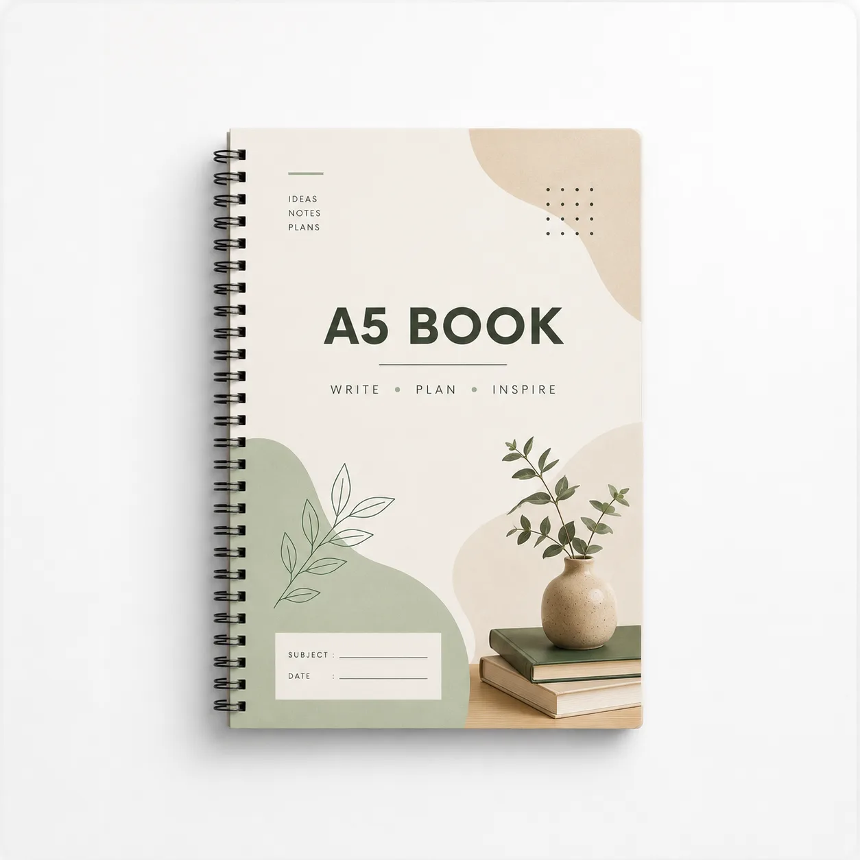 Example image for a5 book printing