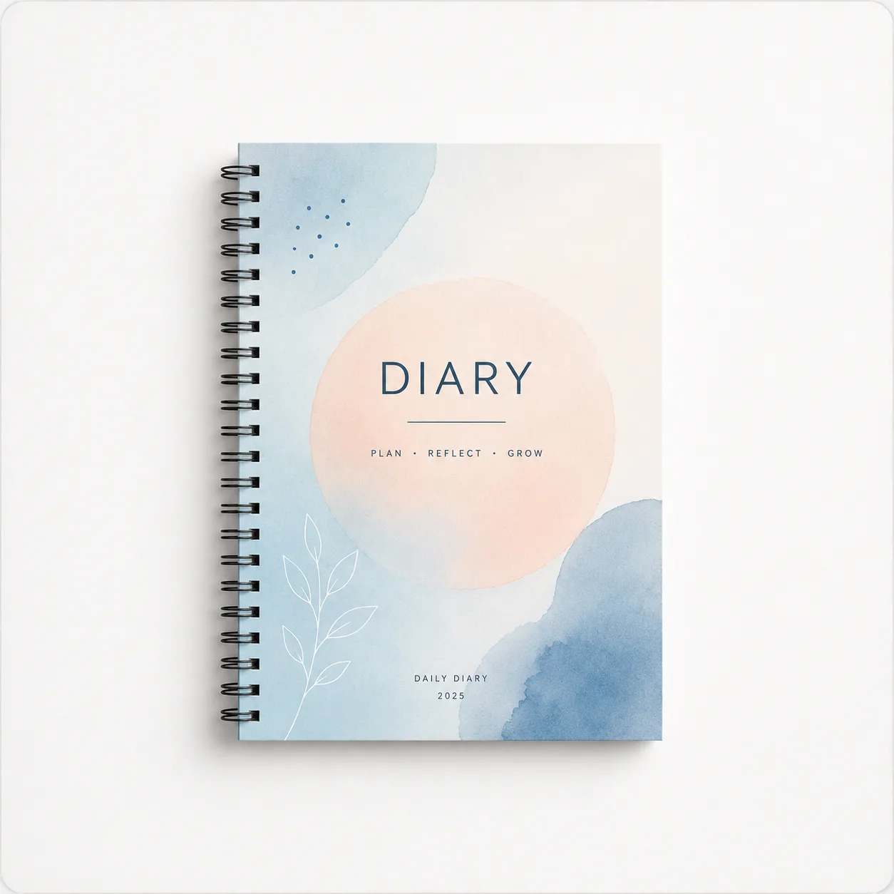 Example image for personal journal printing