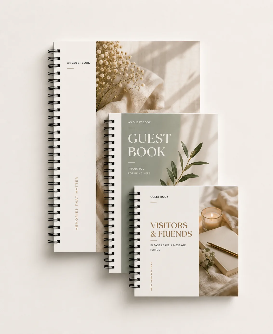 Example image for guest book printing